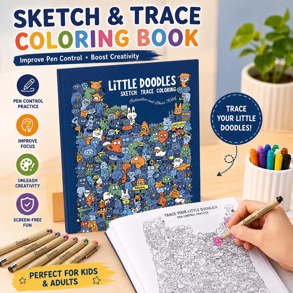 Adult Coloring Book Stress Relief - Libro de colorear con dibujos para