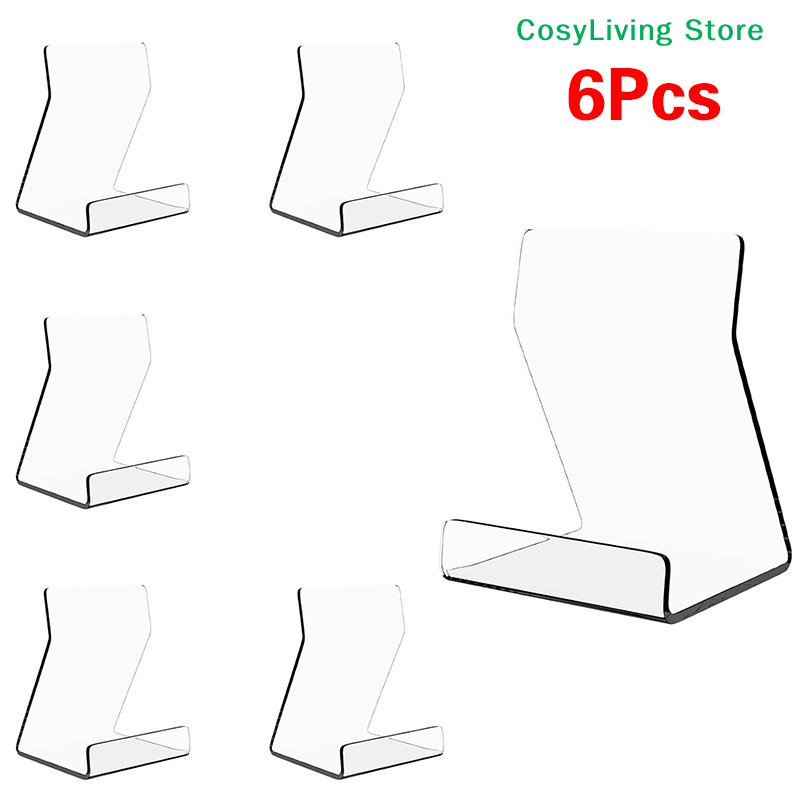 Clear Acrylic Book Stand Holder - Soporte de exhibición acrílico transparente para