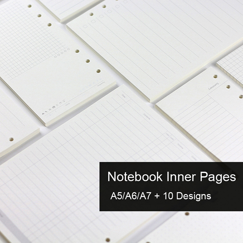 A5 A6A7 45 hojas de cuaderno d - A5 Spiral Dotted Grid Notebook reseña y precio